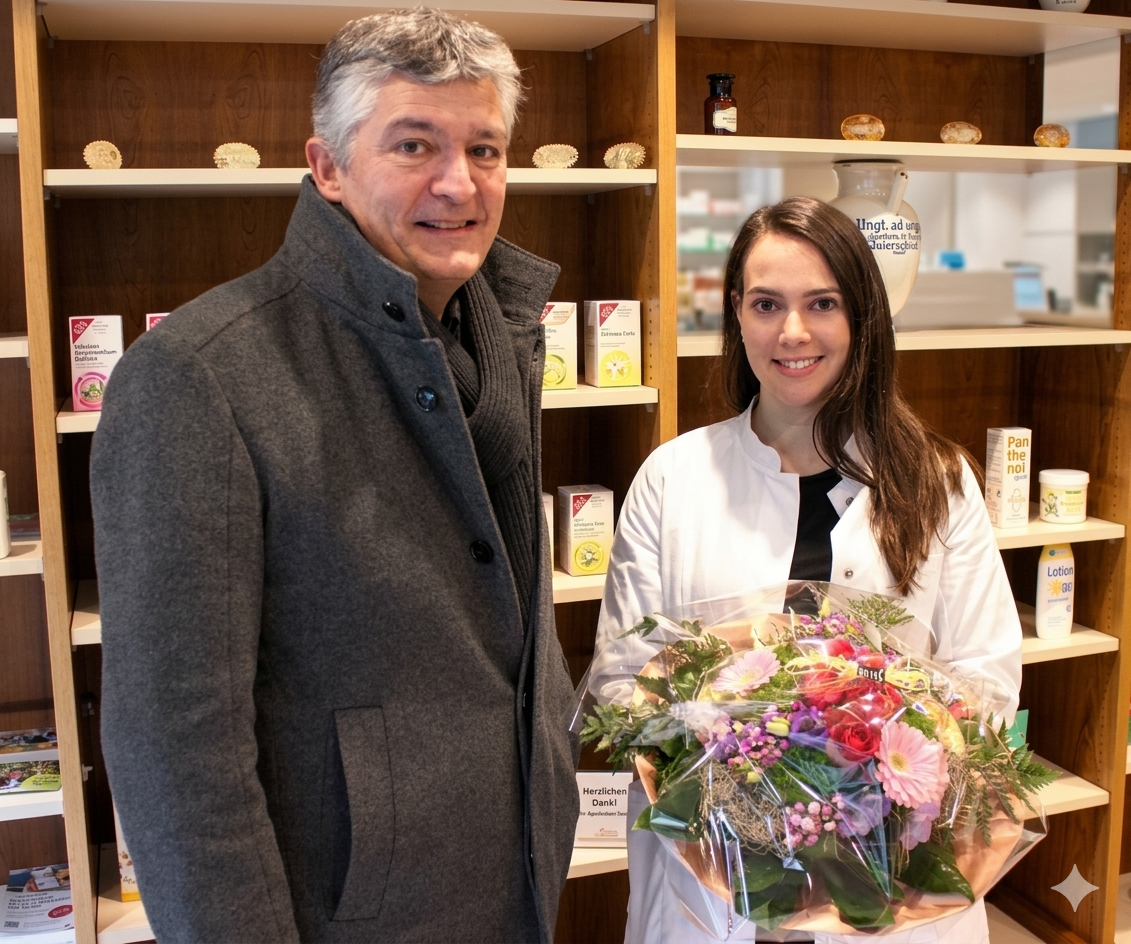 Übergabe der Marien-Apotheke an die neue Generation